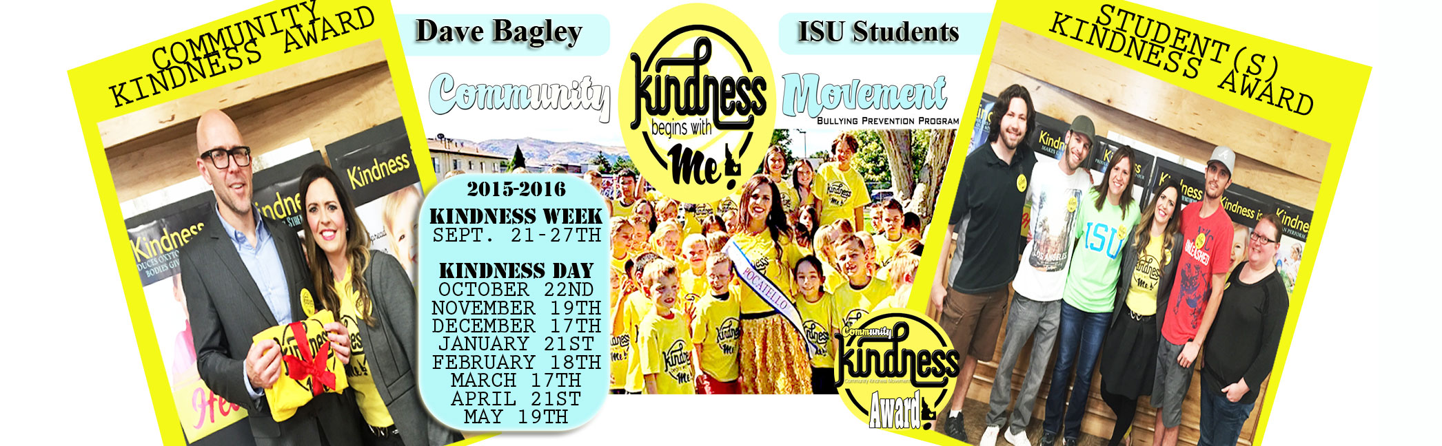 CKM Announcement and April Kindness Award Winners