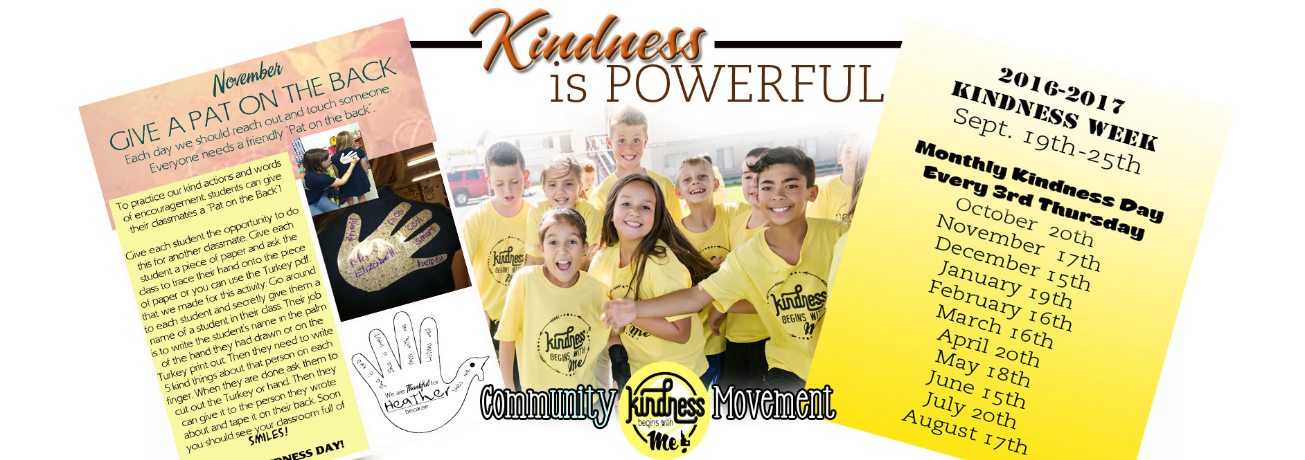 NOVEMBER KINDNESS DAY is TOMORROW (Nov. 17th)!