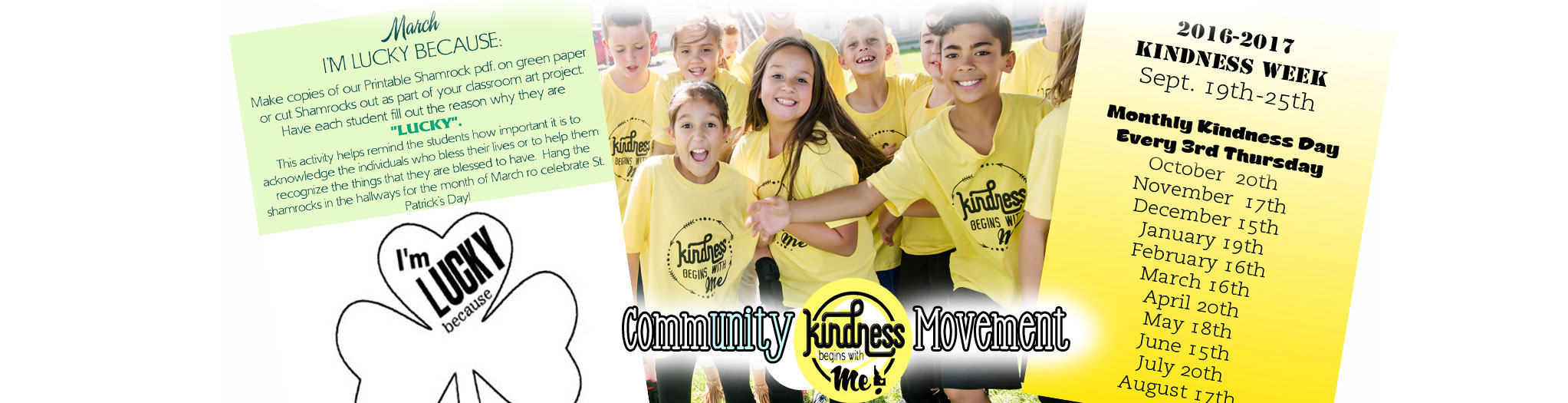 March Kindness Day – Thursday, March 16th, 2017