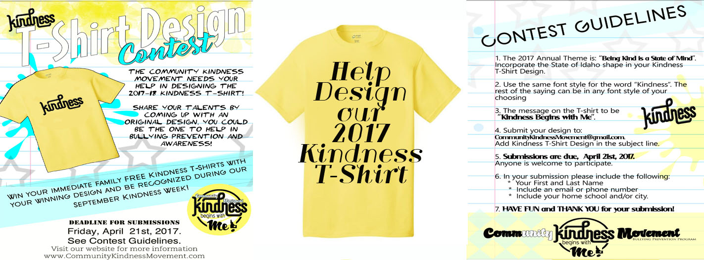Kindness T-Shirt Design Contest