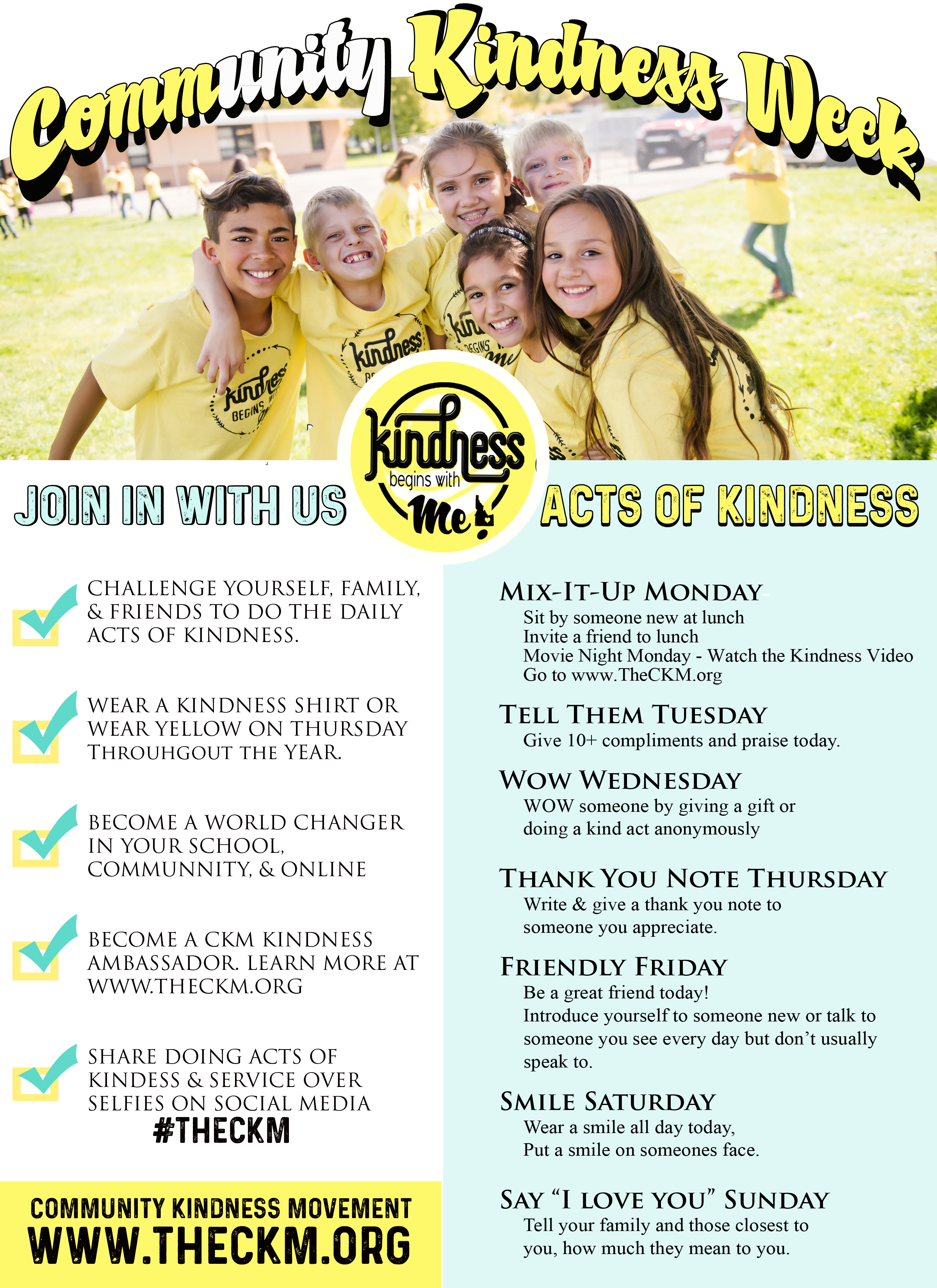 KINDNESS WEEK Flyer 2018